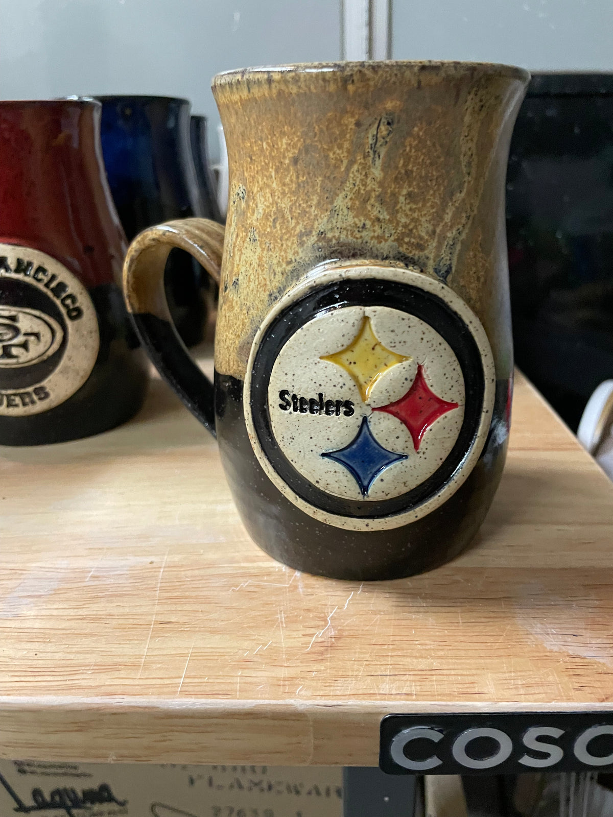 Handmade Ceramic Sports Team Coffee Mug