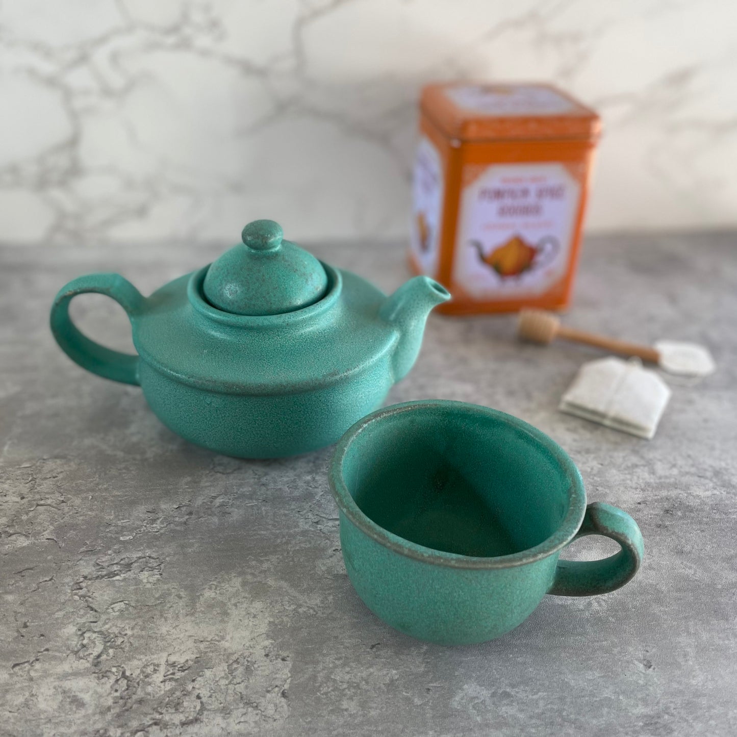 Tea for One Personal Teapot and Tea Cup