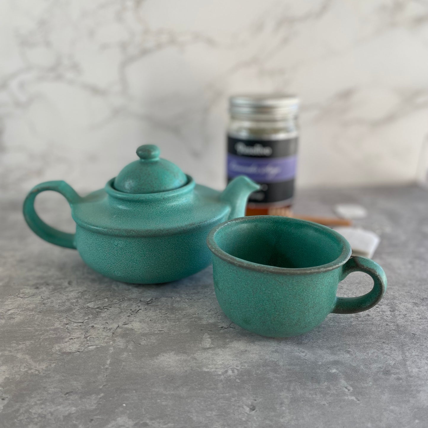 Tea for One Personal Teapot and Tea Cup