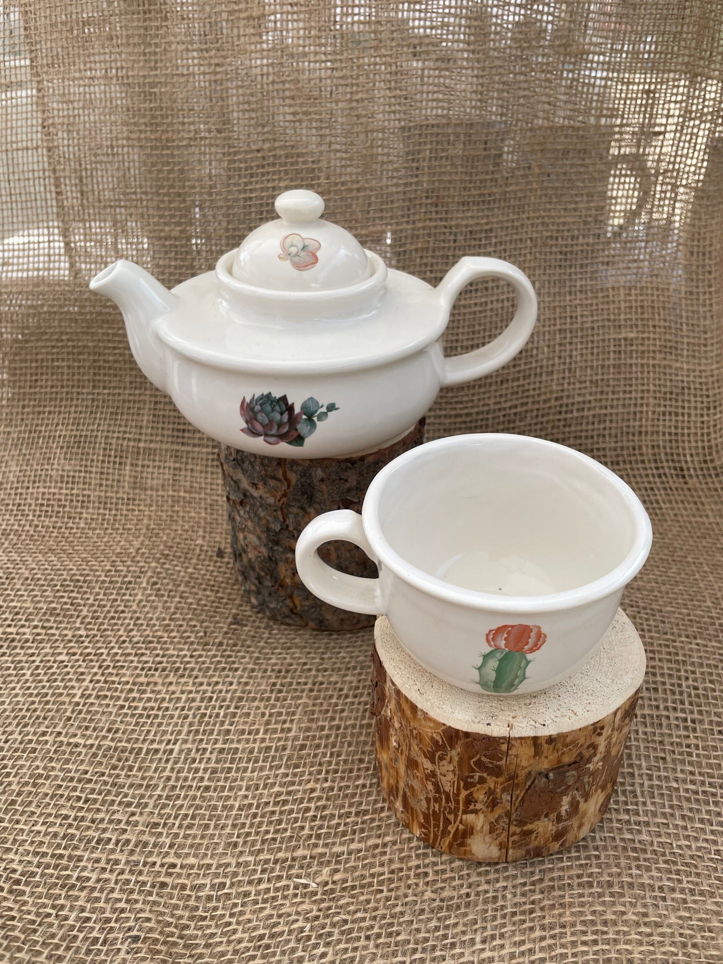 Tea for One Personal Teapot and Tea Cup