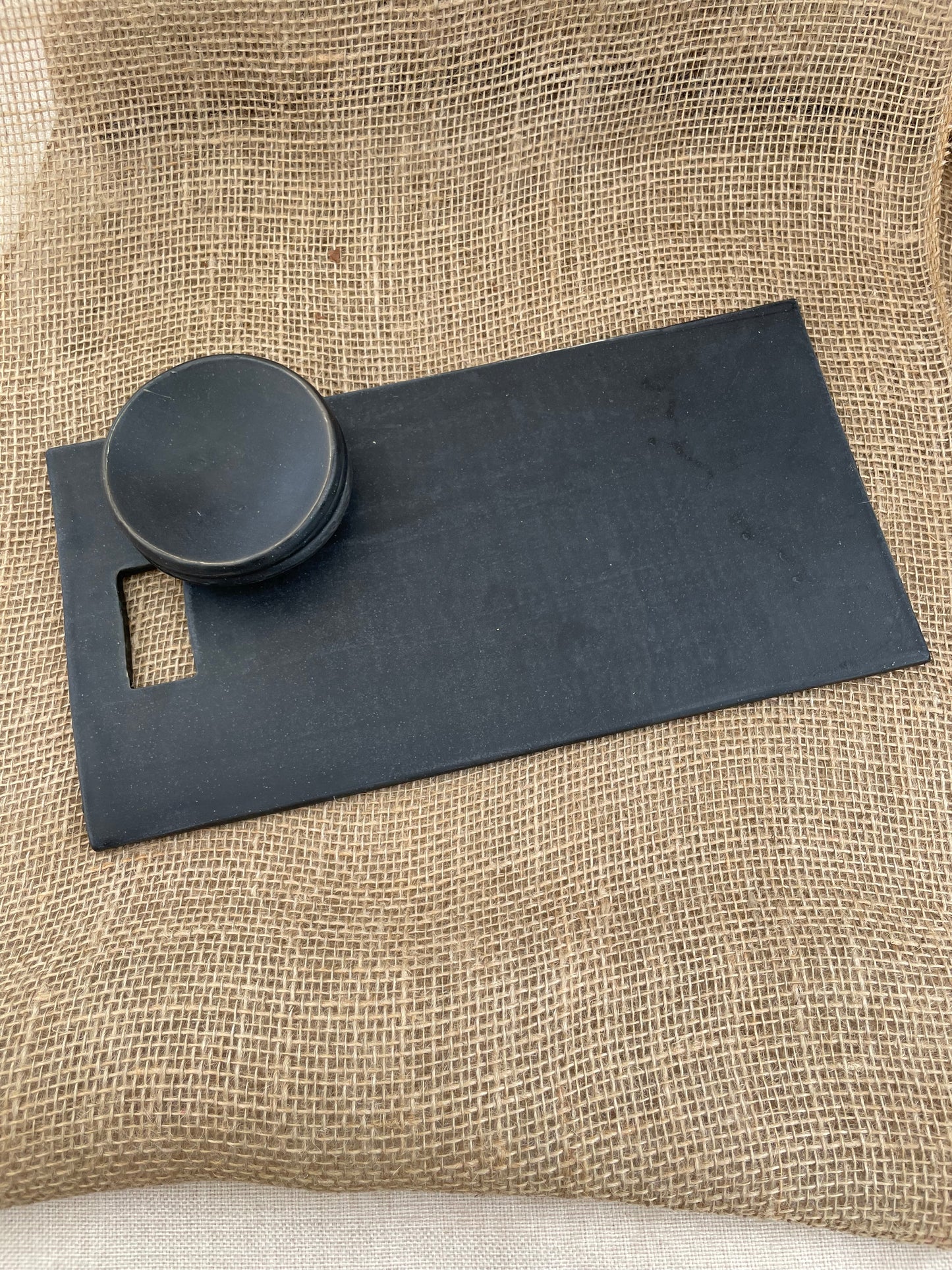 Matte Black Ceramic Charcuterie Board Set || Cheese Board || Party Tray || Serving Dish